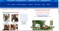 Desktop Screenshot of greatershepherdchamberofcommerce.org