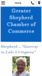 Mobile Screenshot of greatershepherdchamberofcommerce.org